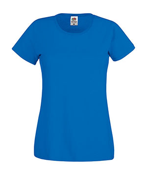 T-SHIRT ORIGINAL DONNA - FRUIT OF THE LOOM royal T-SHIRT ORIGINAL DONNA - FRUIT OF THE LOOM royal